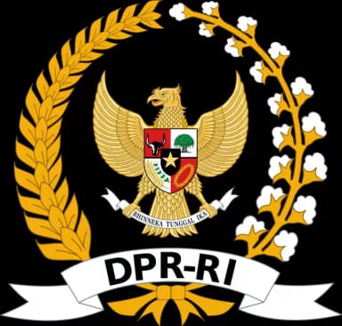 Logo DPR RI - Klien Korporat Light Florist